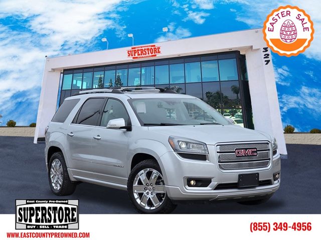 Quicksilver Metallic 2016 GMC Acadia Denali AWD SUV / Crossover All-Wheel Drive Automatic