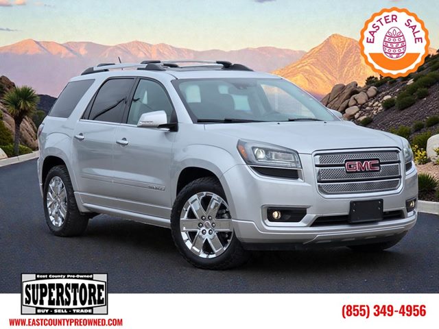 Quicksilver Metallic 2016 GMC Acadia Denali AWD SUV / Crossover All-Wheel Drive Automatic
