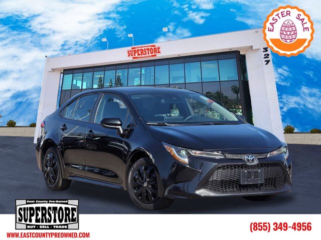 Black Sand Pearl 2020 Toyota Corolla LE FWD Sedan Front-Wheel Drive Automatic
