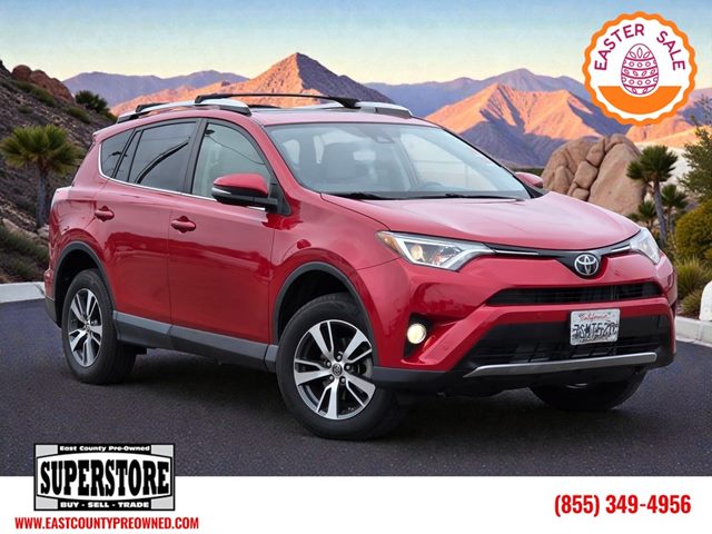 Barcelona Red Metallic 2016 Toyota RAV4 XLE SUV / Crossover Front-Wheel Drive Automatic