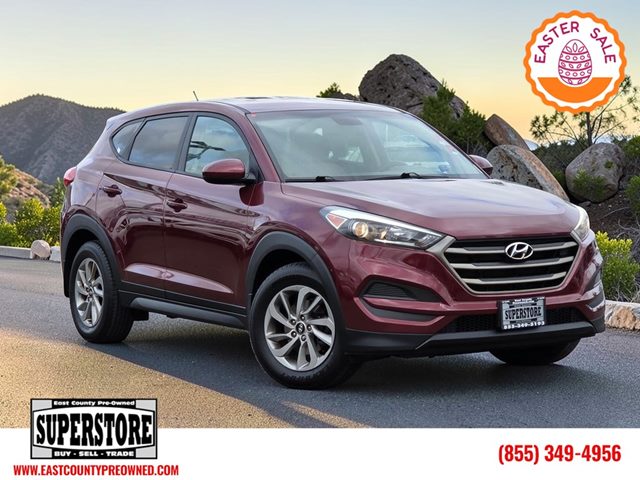 Red (Ruby Wine) 2016 Hyundai Tucson 2.0L SE FWD with Beige Seats SUV / Crossover Front-Wheel Drive Automatic
