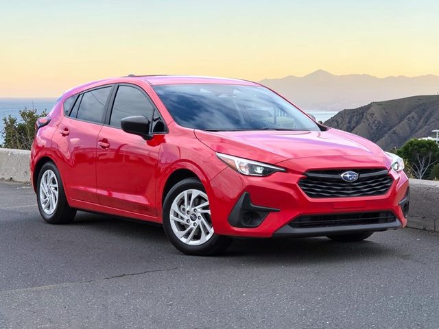 Pure Red 2024 Subaru Impreza Sedan Automatic