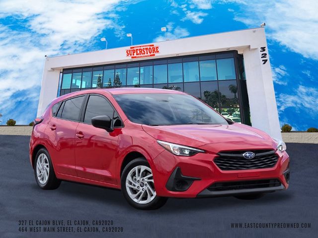 Pure Red 2024 Subaru Impreza Sedan Automatic