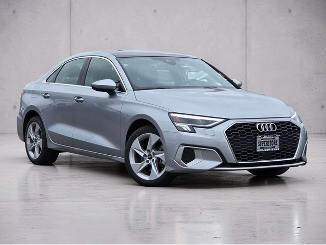 Florett Silver Metallic 2024 Audi A3 40 TFSI Premium FWD Sedan Front-Wheel Drive Automatic