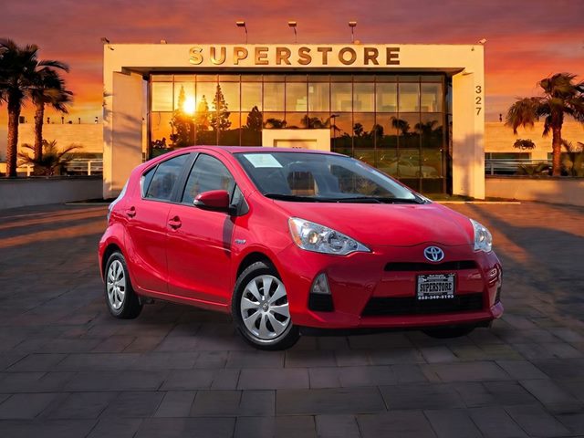 Absolutely Red 2014 Toyota Prius c Two Hatchback Front-Wheel Drive Automatic