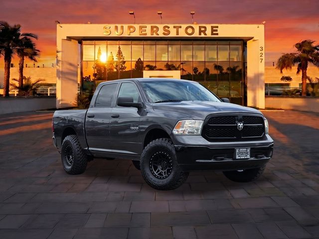 Gray (Granite Crystal Metallic Clearcoat) 2014 RAM 1500 Pickup Truck Four-Wheel Drive Automatic