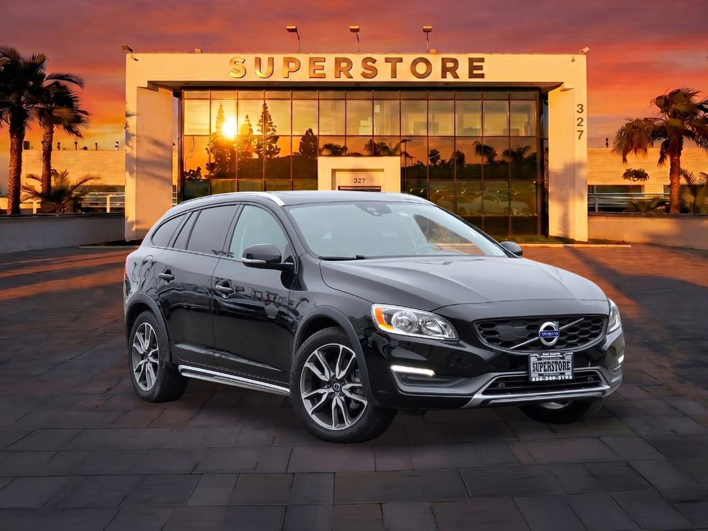 Black Stone 2016 Volvo V60 Cross Country Wagon All-Wheel Drive Automatic