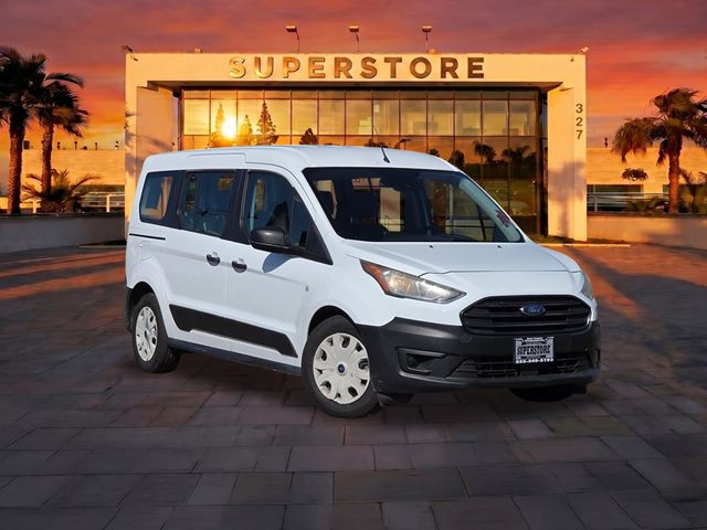 Frozen White 2019 Ford Transit Connect Van Front-Wheel Drive Automatic
