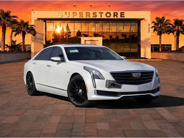 Crystal White Tricoat 2016 Cadillac CT6 Sedan All-Wheel Drive Automatic