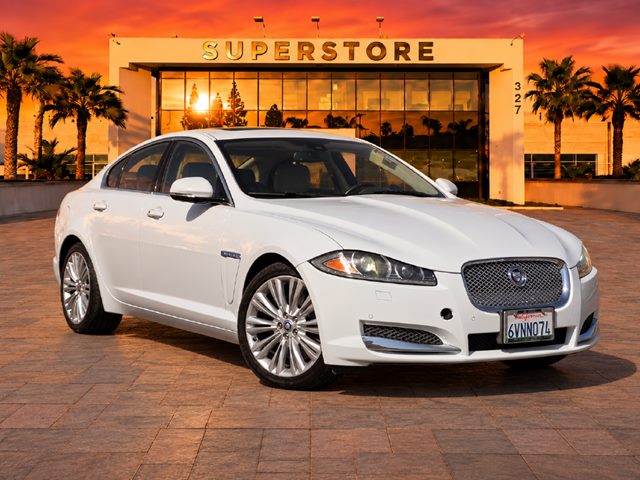 Polaris White 2012 Jaguar XF Sedan Rear-Wheel Drive Automatic