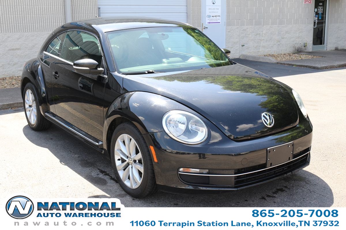 Black Uni 2014 Volkswagen Beetle TDI Hatchback Front-Wheel Drive Automatic