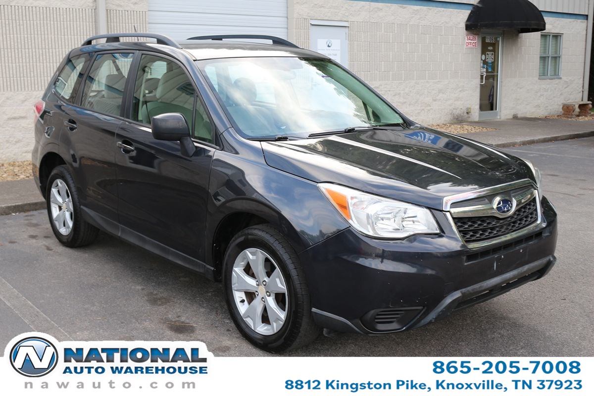 Dark Gray Metallic 2015 Subaru Forester SUV / Crossover All-Wheel Drive Automatic