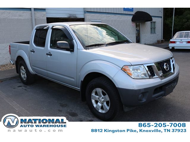 Brilliant Silver 2013 Nissan Frontier Pickup Truck Four-Wheel Drive Automatic
