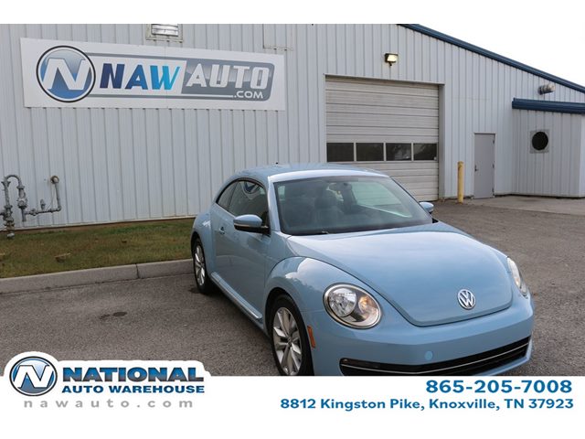 Denim Blue 2013 Volkswagen Beetle Hatchback Front-Wheel Drive Automatic