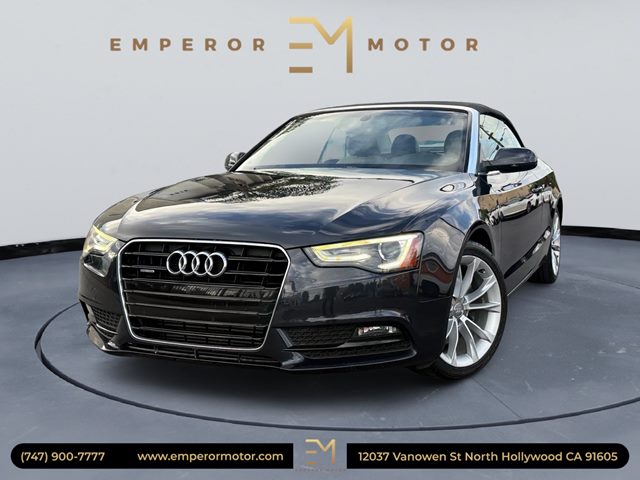 Phantom Black Pearl 2013 Audi A5 Convertible All-Wheel Drive Automatic