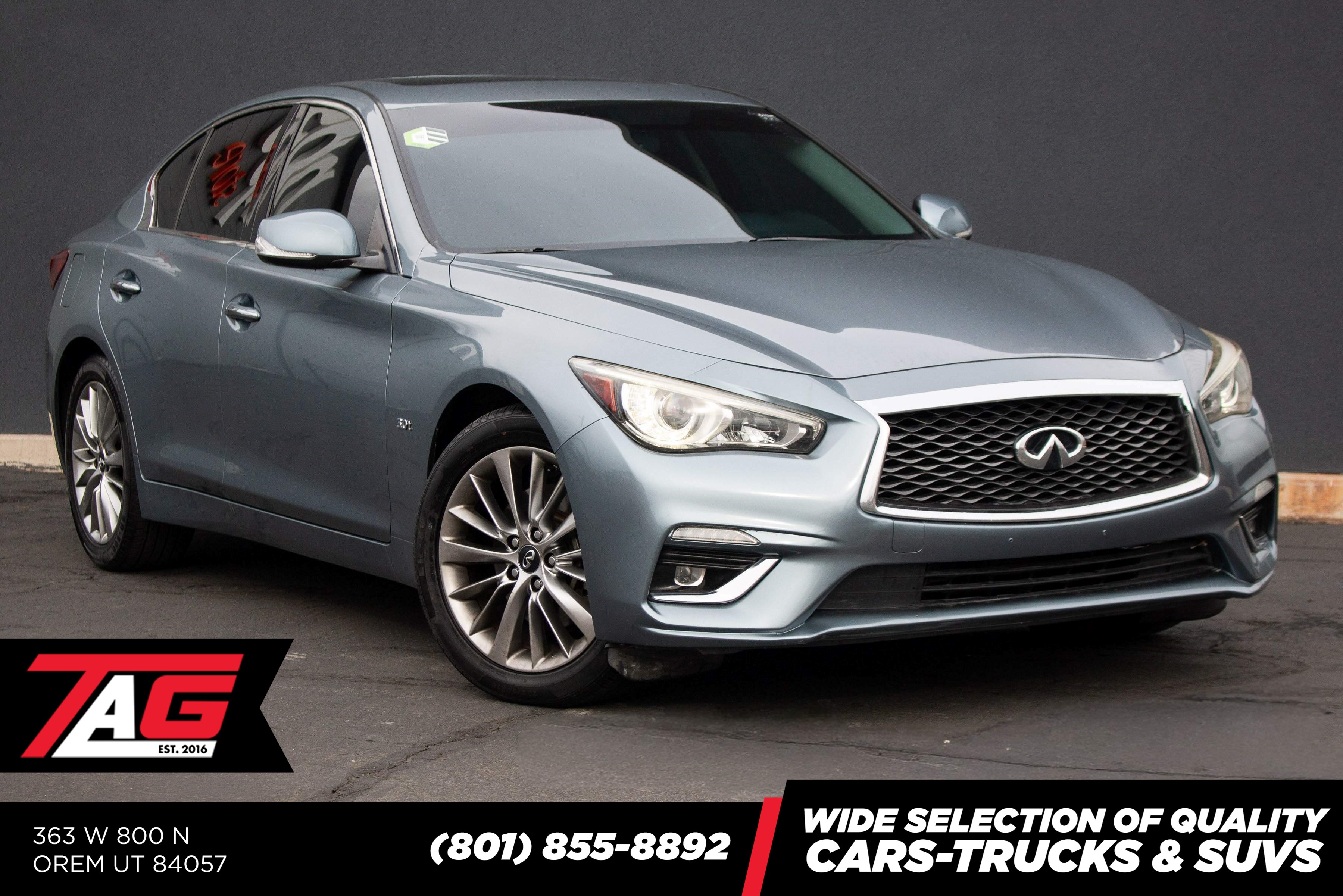 2019 INFINITI Q50 3.0t Luxe AWD