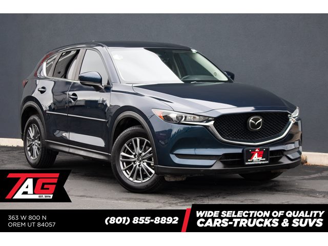 Deep Crystal Blue Mica 2017 Mazda CX-5 Touring AWD SUV / Crossover All-Wheel Drive Automatic