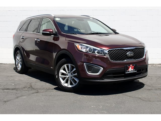 Red (Sangria) 2018 Kia Sorento SUV / Crossover All-Wheel Drive Automatic
