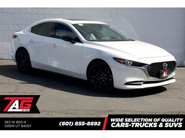 Snowflake White Pearl Mica 2023 Mazda MAZDA3 Sedan All-Wheel Drive Automatic