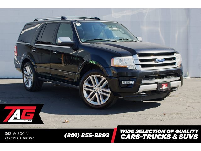 Shadow Black 2016 Ford Expedition SUV / Crossover Four-Wheel Drive Automatic