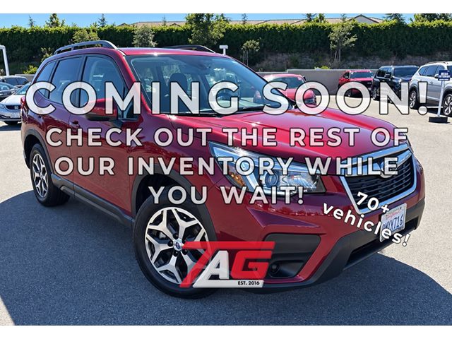 Crimson Red Pearl 2020 Subaru Forester SUV / Crossover All-Wheel Drive Automatic