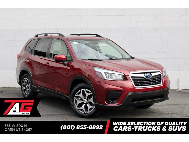 Crimson Red Pearl 2020 Subaru Forester SUV / Crossover All-Wheel Drive Automatic