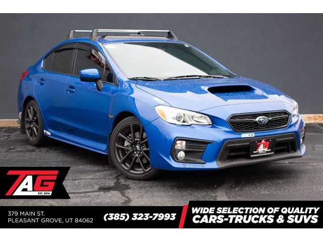 WR Blue Pearl 2020 Subaru WRX Premium AWD Sedan All-Wheel Drive Manual