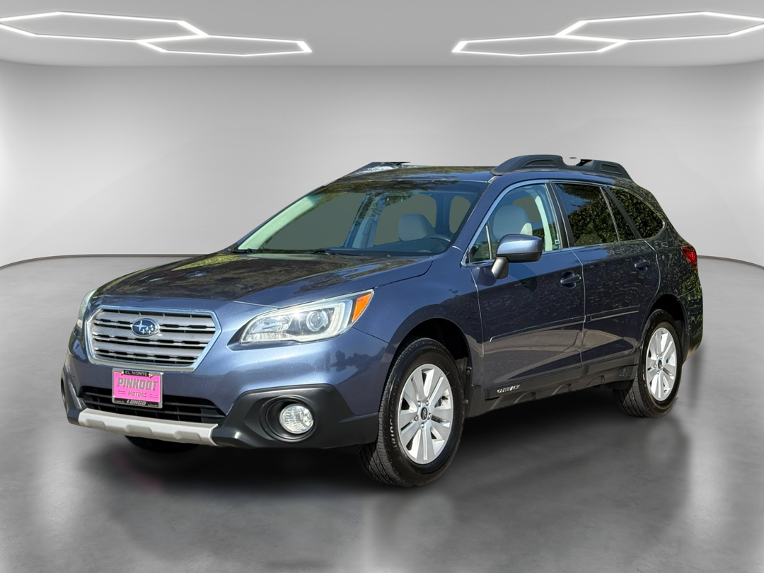 Twilight Blue Metallic 2015 Subaru Outback 2.5i Premium Wagon All-Wheel Drive Automatic