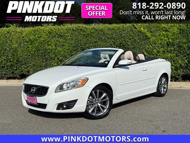 Ice White 2011 Volvo C70 T5 Convertible Front-Wheel Drive Automatic