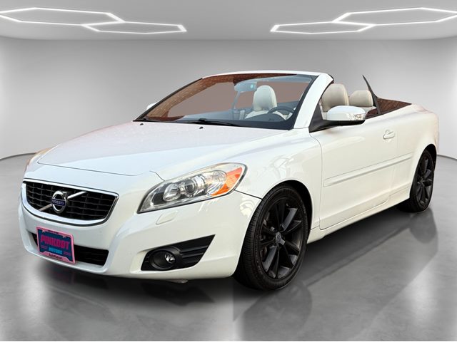 Ice White 2013 Volvo C70 Convertible Front-Wheel Drive Automatic