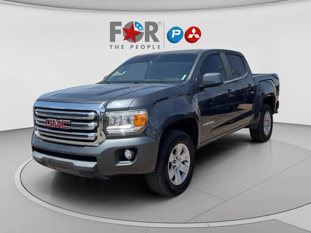Cyber Gray Metallic 2017 GMC Canyon SLE Crew Cab Pickup Truck 4X2 Automatic