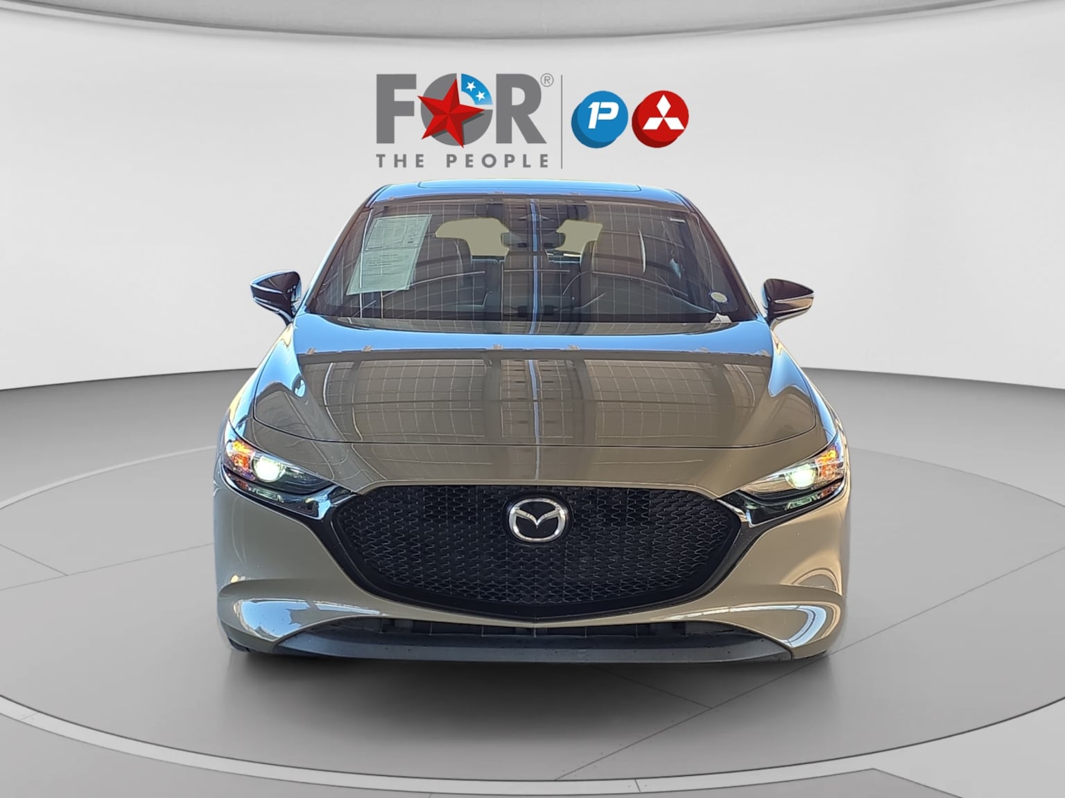 Zircon Sand Metallic 2024 Mazda MAZDA3 Hatchback All-Wheel Drive Automatic