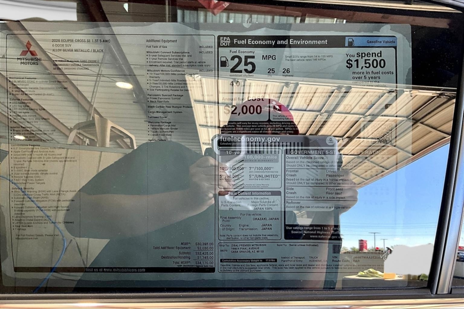 2026 Mitsubishi Eclipse Cross SE - Photo 14
