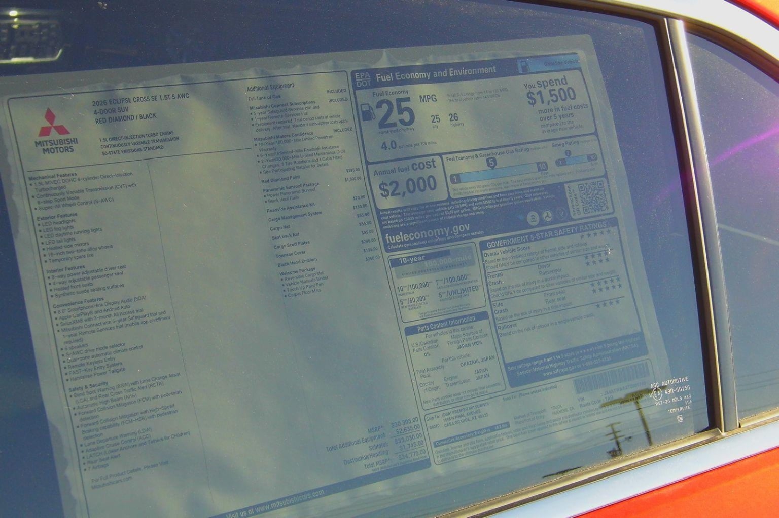 2026 Mitsubishi Eclipse Cross SE - Photo 26