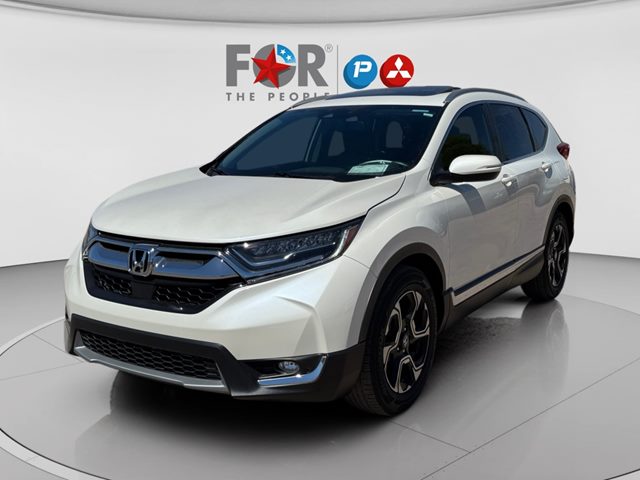 White Diamond Pearl 2017 Honda CR-V Touring FWD SUV / Crossover Front-Wheel Drive Automatic