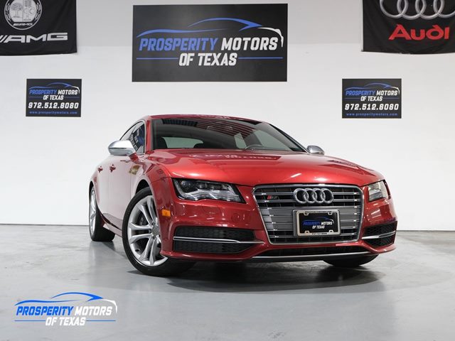 Garnet Red Pearl Effect 2015 Audi S7 4.0T quattro AWD Sedan All-Wheel Drive Automatic