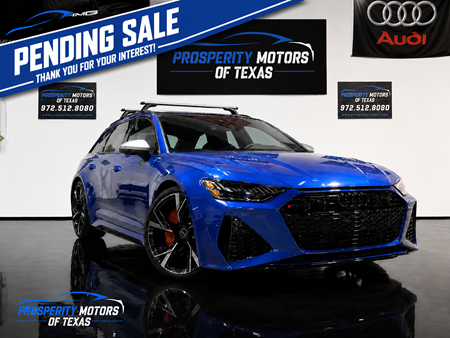 Sold 2022 Audi RS 6 Avant