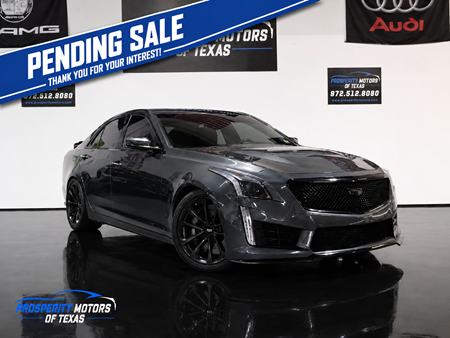 Sold 2018 Cadillac CTS-V Sedan