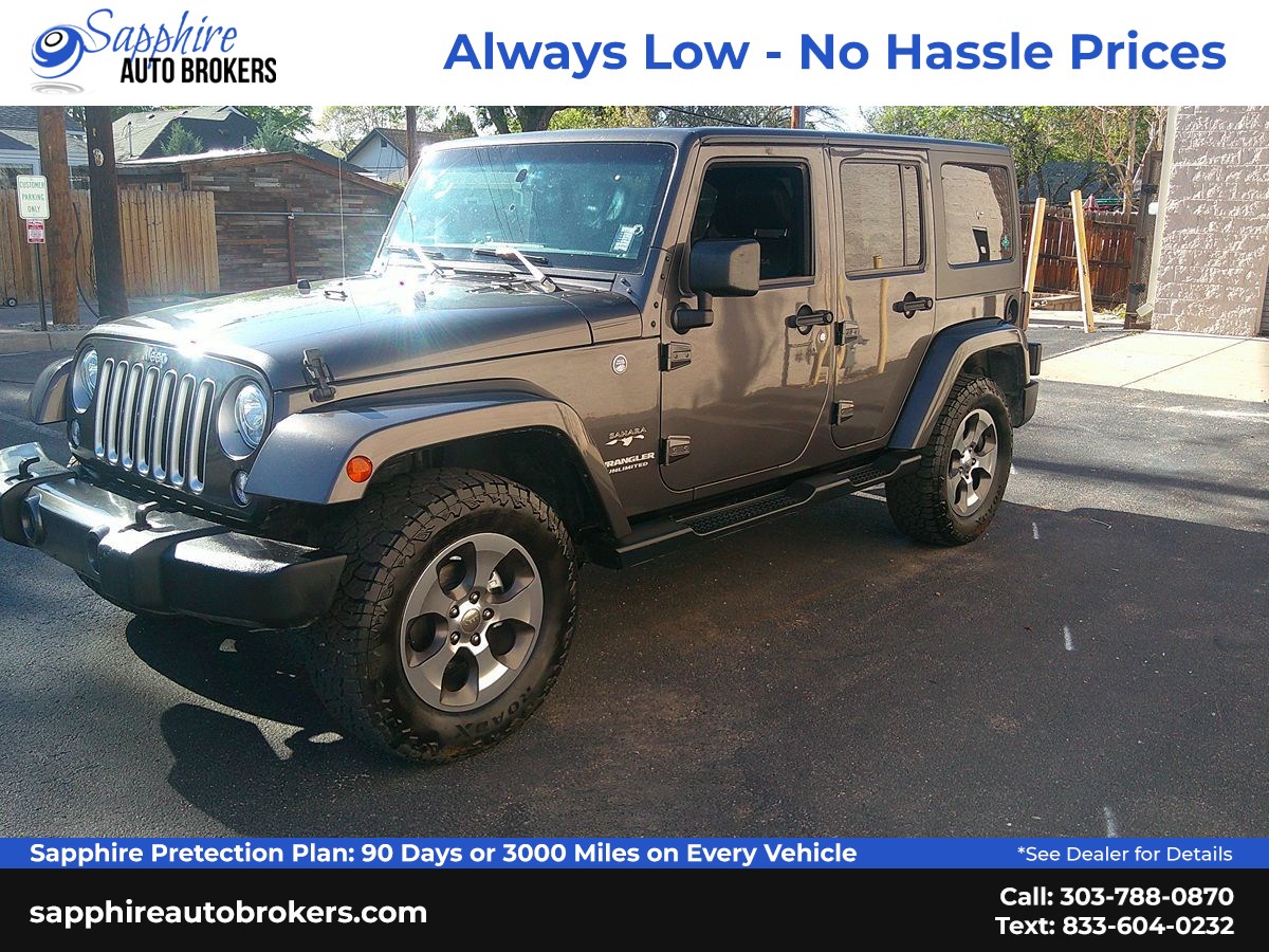 2017 Jeep Wrangler Sahara's photo