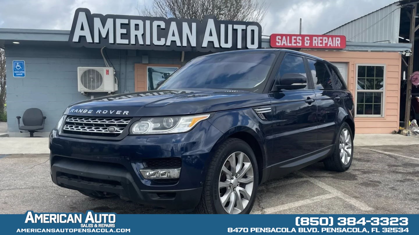 Loire Blue 2016 Land Rover Range Rover Sport V6 HSE 4WD SUV / Crossover All-Wheel Drive Automatic