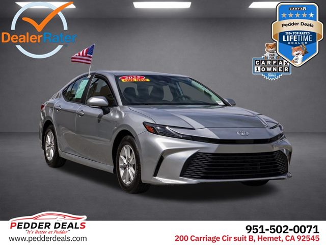 Celestial Silver Metallic 2025 Toyota Camry Sedan Front-Wheel Drive Automatic