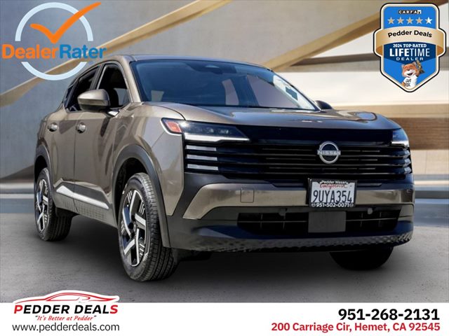 Brown (Canyon Bronze Metallic) 2025 Nissan Kicks SV FWD SUV / Crossover Front-Wheel Drive Automatic