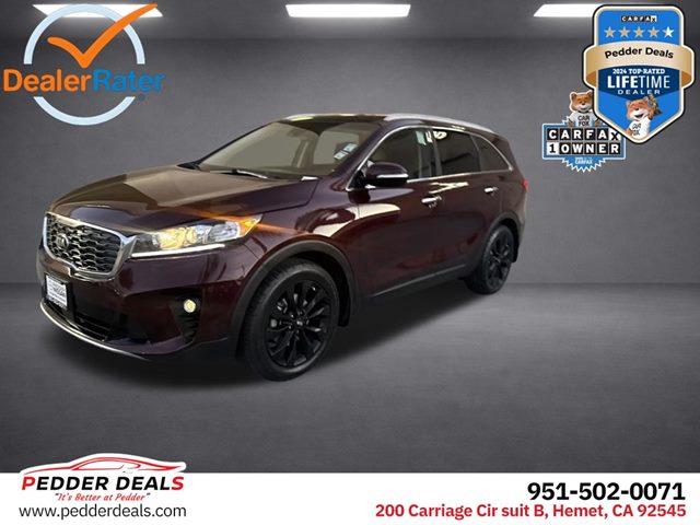 Red (Sangria) 2020 Kia Sorento SUV / Crossover Front-Wheel Drive Automatic
