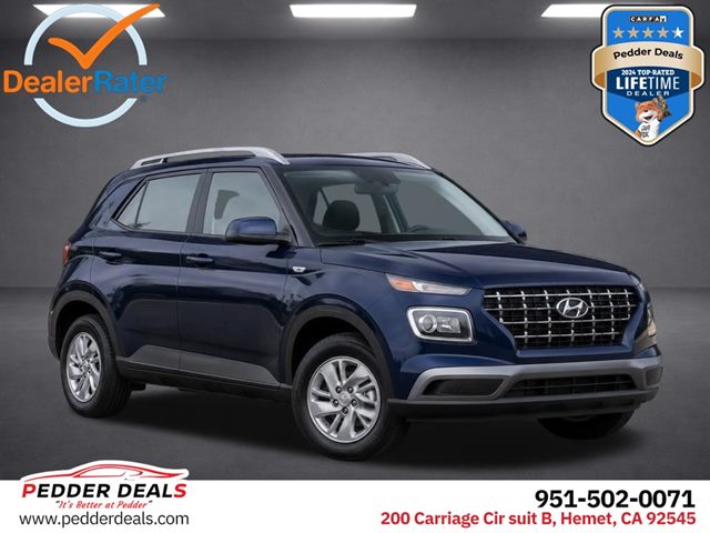 Intense Blue 2020 Hyundai Venue SUV / Crossover Front-Wheel Drive Automatic