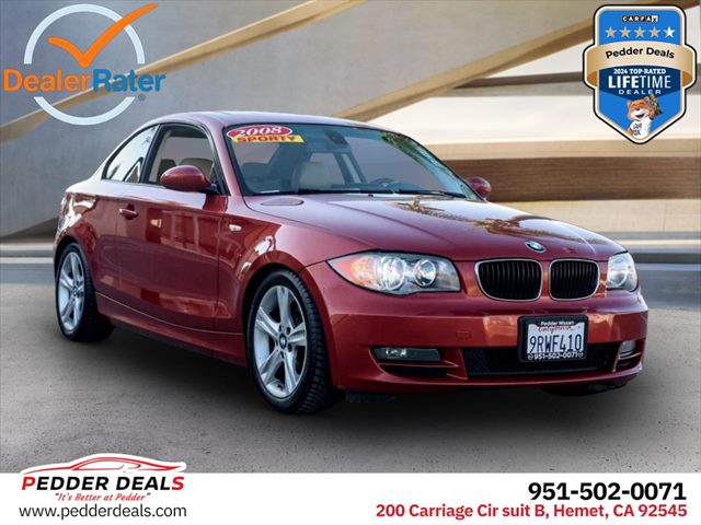 2008 BMW 1 Series 128i Coupe RWD