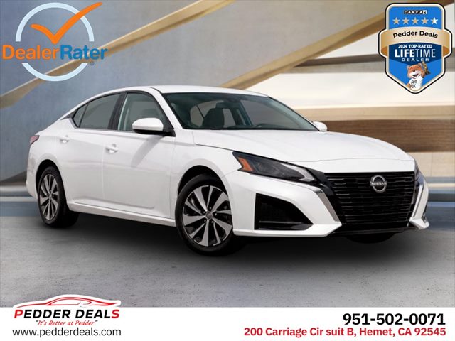 Glacier White 2025 Nissan Altima Sedan Front-Wheel Drive Automatic