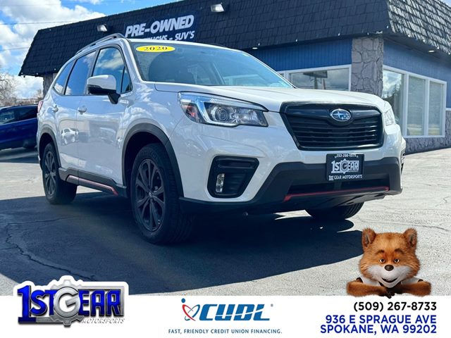 Crystal White Pearl 2020 Subaru Forester 2.5i Sport AWD SUV / Crossover All-Wheel Drive Continuously Variable Transmission