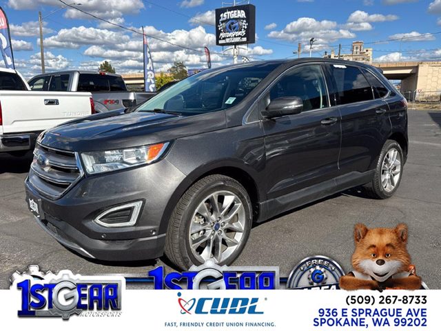 Gray (Magnetic) 2018 Ford Edge SUV / Crossover All-Wheel Drive Automatic