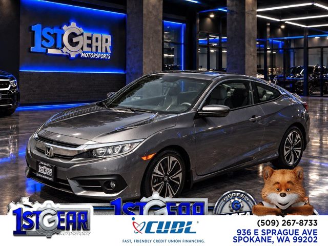 2016 Honda Civic Coupe Coupe Front-Wheel Drive Continuously Variable Transmission