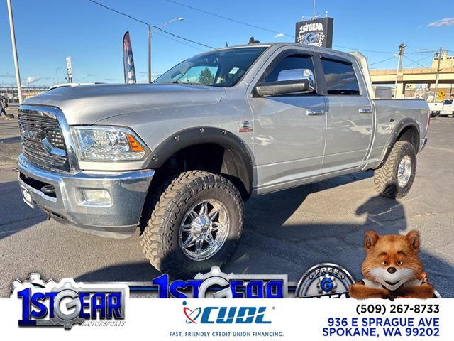 Bright Silver Metallic Clearcoat 2013 RAM 3500 Pickup Truck Four-Wheel Drive 6-Speed Automatic